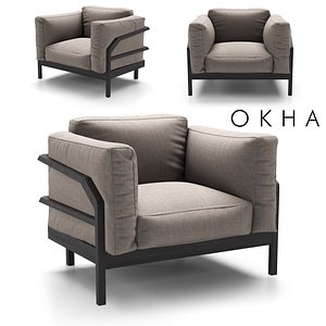 chair okha 3D model