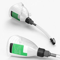 Measuring Funnel With Flexible Hose For Fluids