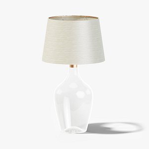 3D glass lamp lights