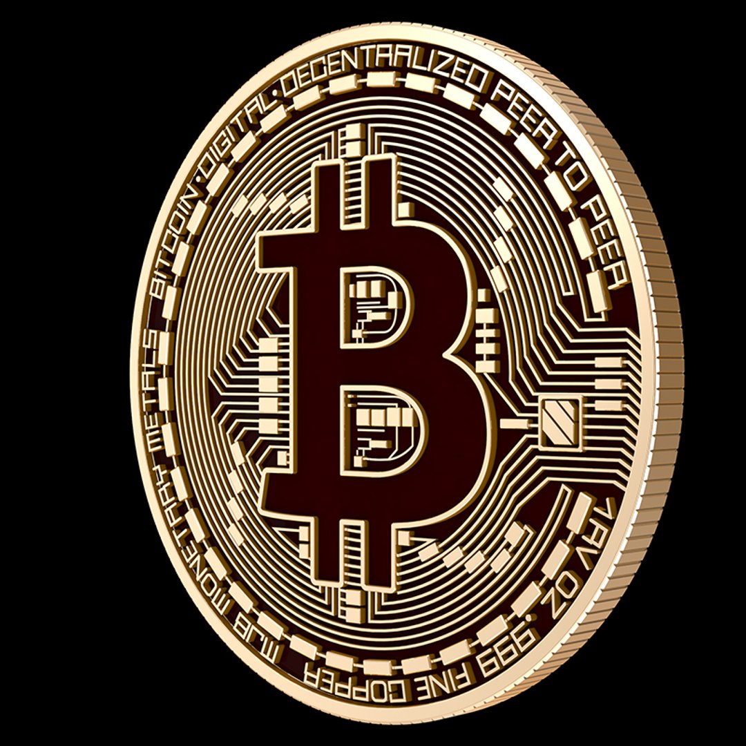 Bitcoin Coin Bit Model - TurboSquid 1224533