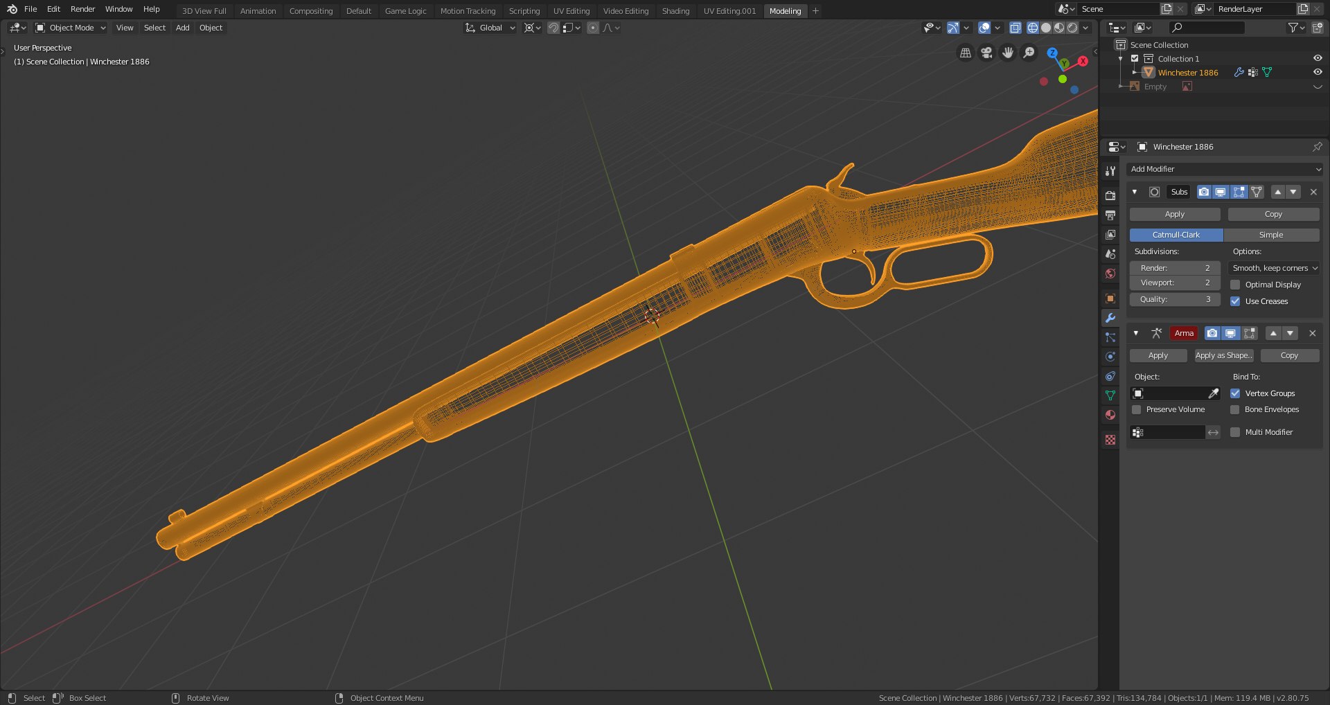 3D winchester 1866 model https://p.turbosquid.com/ts-thumb/Su/4EzCkO/lME3HAki/winchester18662/png/1571774972/1920x1080/fit_q87/5a3d445769afbd519eac3af5f6be867cf0fdb39f/winchester18662.jpg