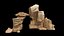 Realistic Sandstone Rock Pack model