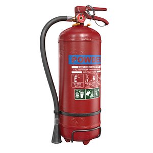 3d model extinguisher