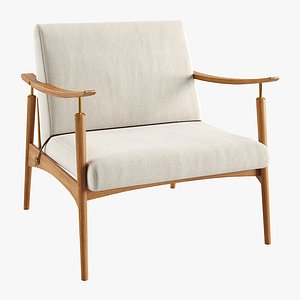 Armchair Cora 3D model