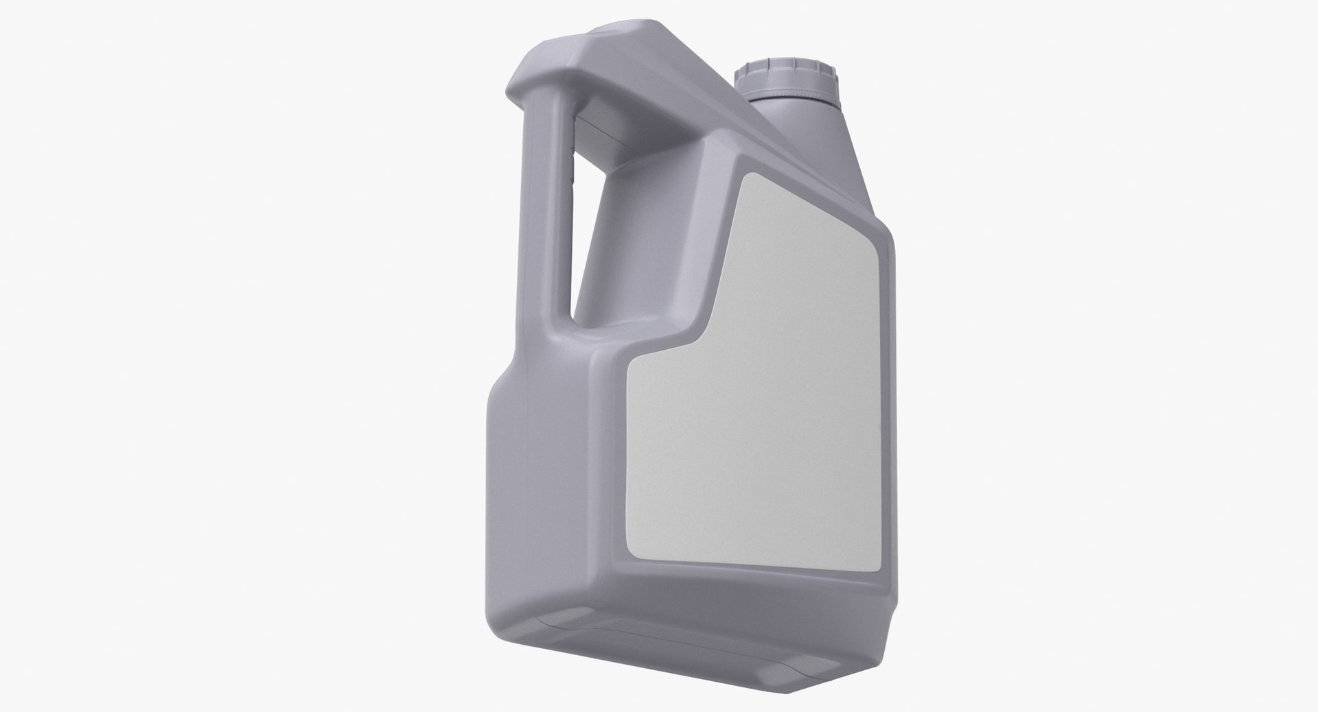 Automotive Fluids Type 02 Blank Generic Label Clean And Ditry 3D Model ...
