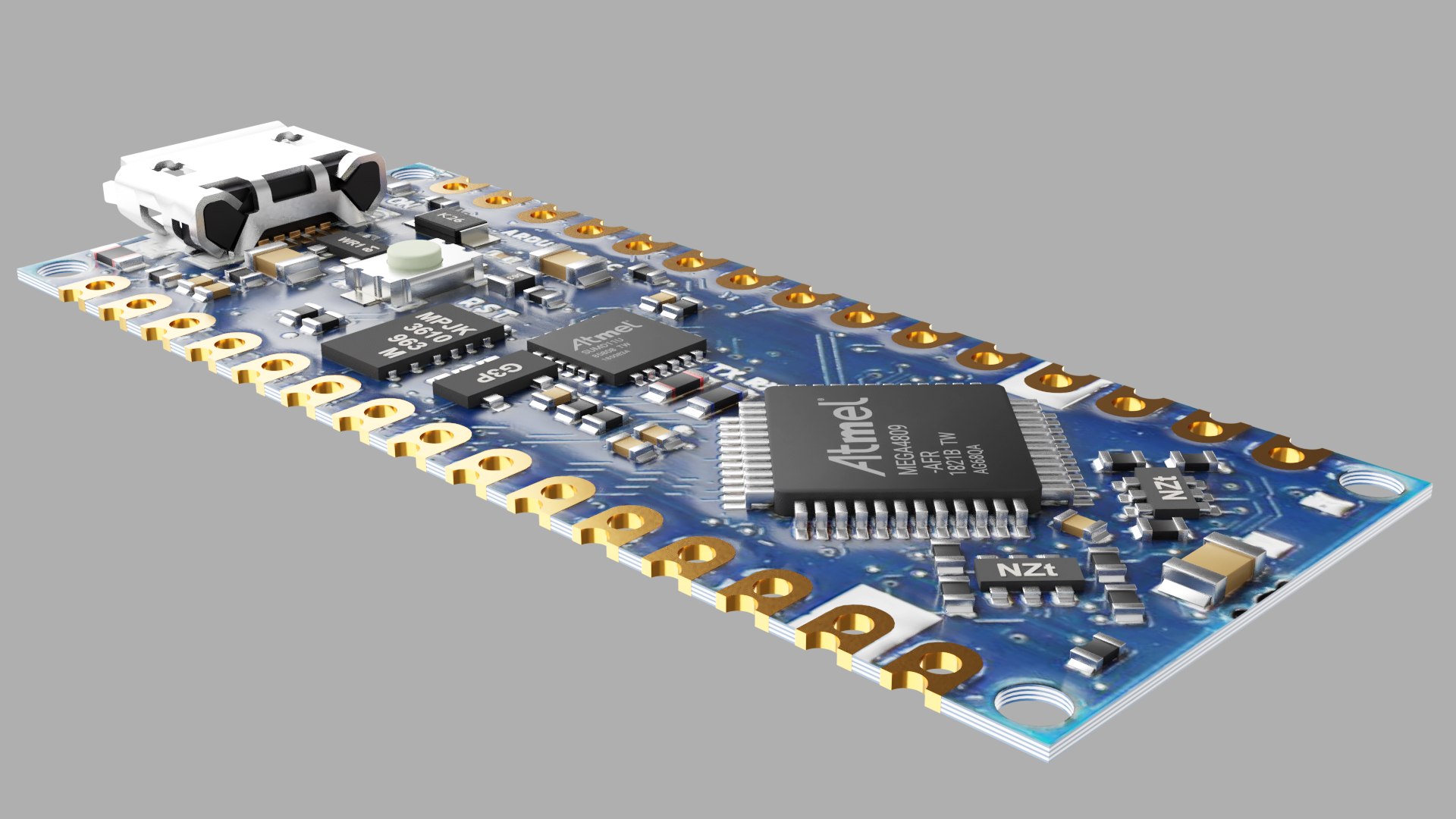 Modello 3D Arduino nano - TurboSquid 1792324 image.
