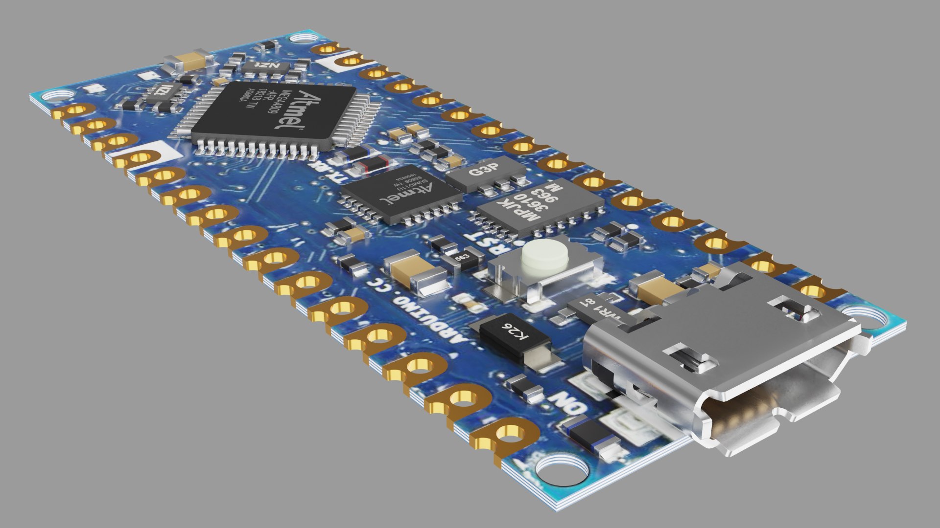 3D Model Arduino Nano - TurboSquid 1792324