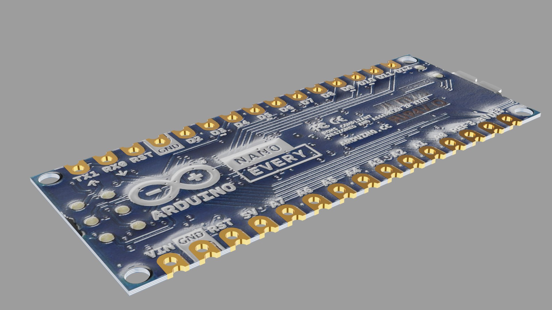 3D Model Arduino Nano - TurboSquid 1792324