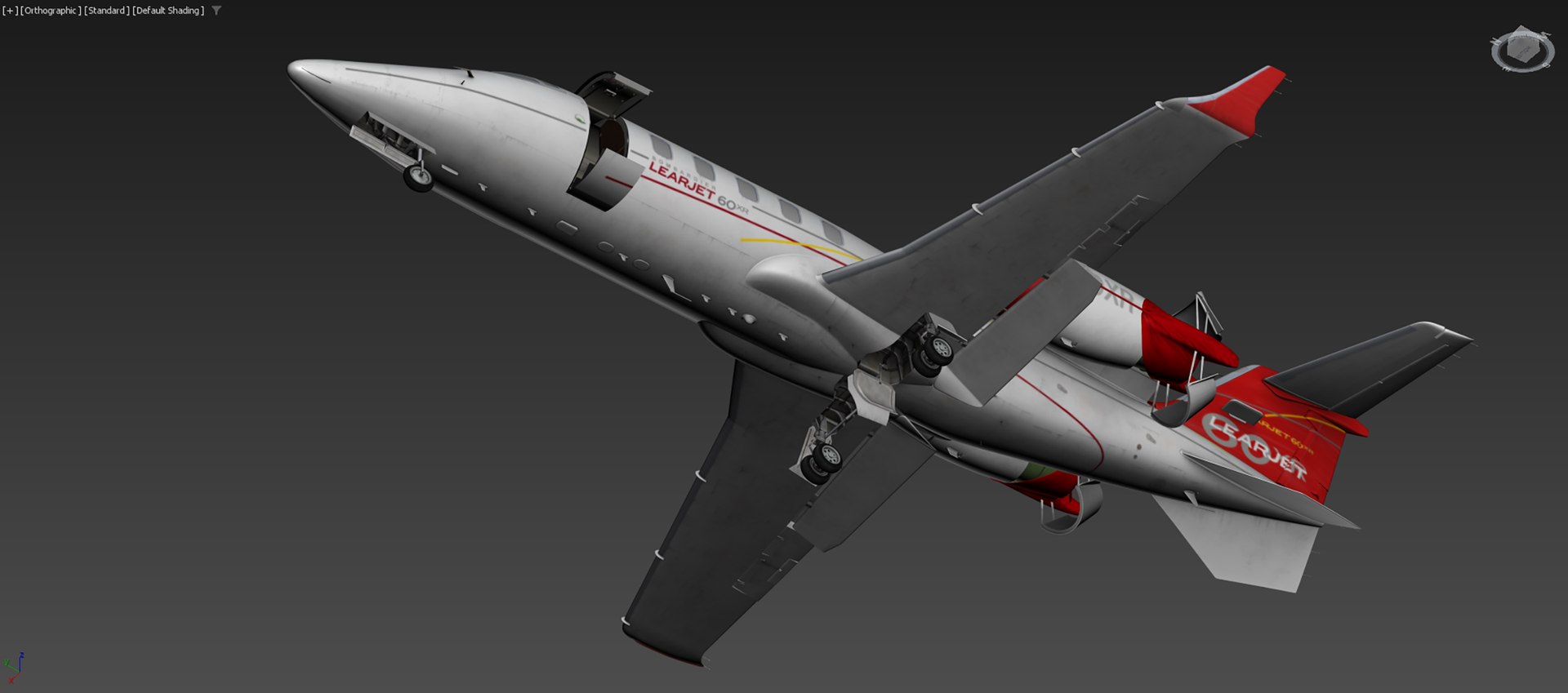 3D Lear 60XR Model - TurboSquid 2289241