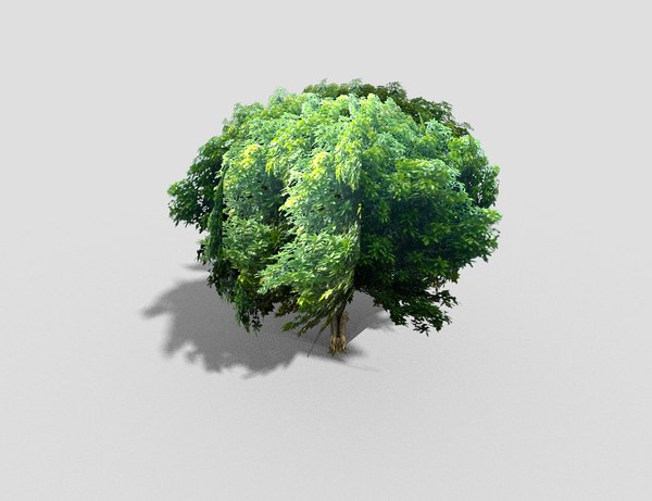 3d model games tree