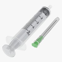 Medical Syringe  Needle Set Standard Slip Tip - PBR