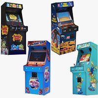 Arcade Game Machine Collection 4 in 1