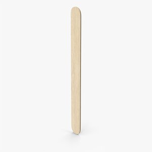 3D Ice Cream Stick model