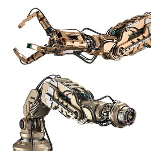 Robotic Arm Collection 2 in 1 3D model