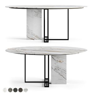 Meridiani Plinto Rectangle Table 280 cm by Andrea Parisio