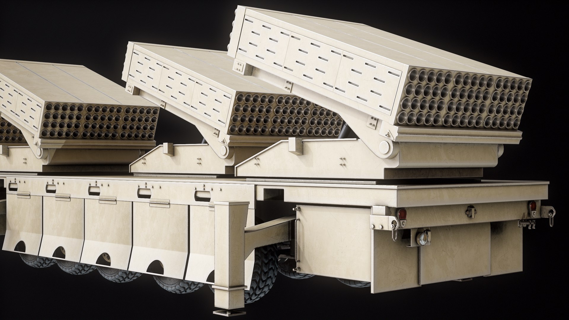 3D Multiple Launch Rocket System Roketsan Jobaria TR-122 PBR model https://p.turbosquid.com/ts-thumb/Su/faV8Xs/z7/r_viewport_020/png/1698428270/1920x1080/fit_q87/7d091991957476206273465f29e30b581778958b/r_viewport_020.jpg