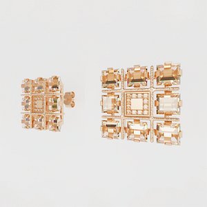 Earrings 03 3D model