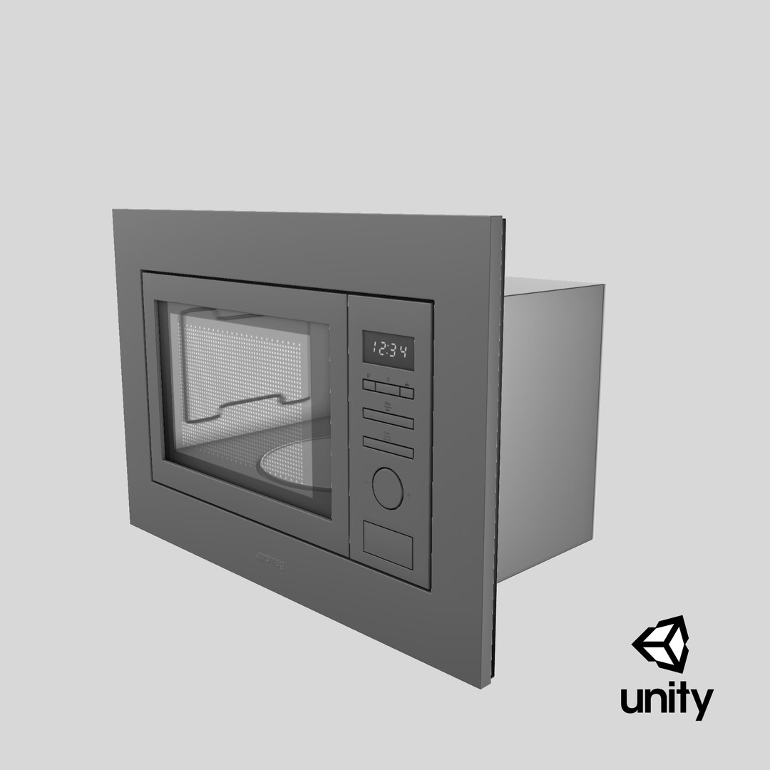 3D realistic microwave universal model - TurboSquid 1430600