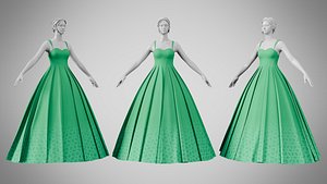 Dress 49 Shamrock Green