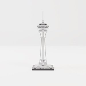 Lego Architecture - Seattle Space Needle 3D