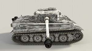 3d model panzerkampfwagen vi ausf tiger