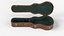 Chitarra classica verde con custodia
