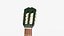 Chitarra classica verde con custodia