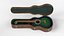 Chitarra classica verde con custodia