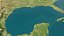 USA highly detailed landscape relief map