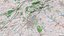 USA highly detailed landscape relief map