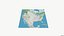USA highly detailed landscape relief map