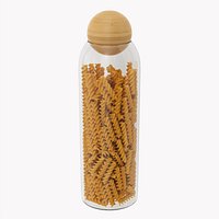 Kitchen glass jar with contents 11