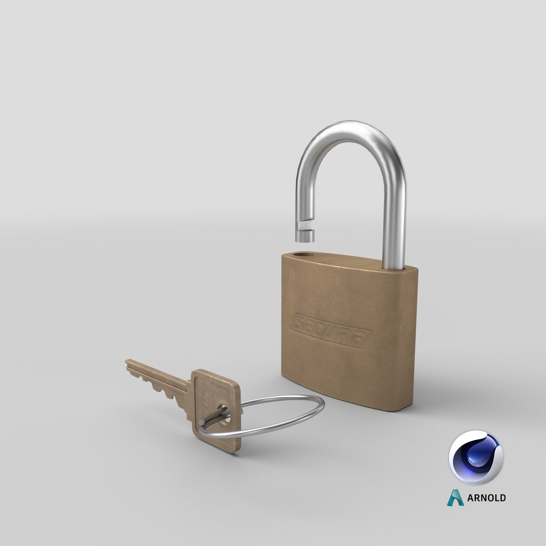 3D Padlock with Key https://p.turbosquid.com/ts-thumb/Sv/1yYWl5/iQ/stemcell_cinema_4d_arnold_render/png/1628173577/1920x1080/fit_q87/6fa86d0fc3061af66df02712c82d0cc01496475f/stemcell_cinema_4d_arnold_render.jpg