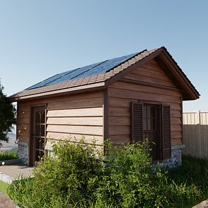 Free Modular Shed with interior
