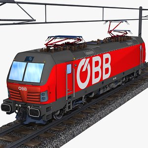 siemens vectron 1293 026 austrian railways oebb 3D model