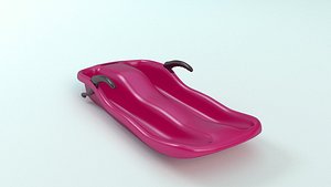 sled 3d obj