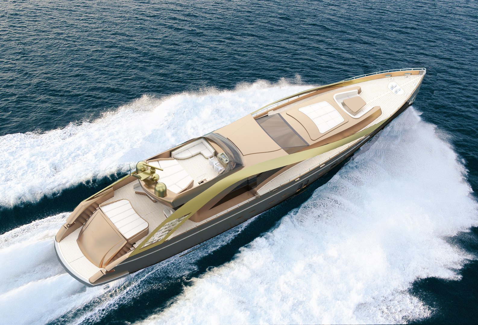 3D Super Yacht Conceptional - TurboSquid 1458157
