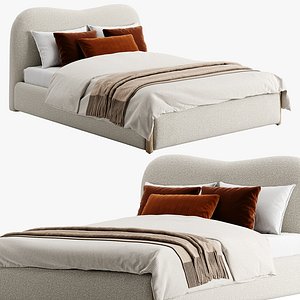 3D Rochelle Performance Boucle Bed model