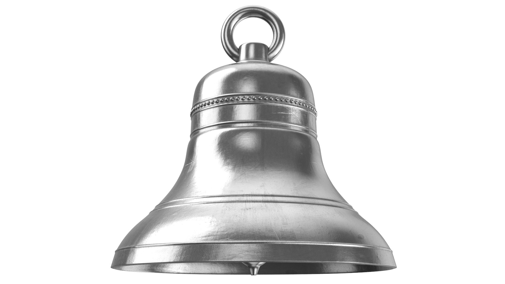 Real silver bell 3D model - TurboSquid 1623430