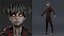 Demon Anime  character with RIG