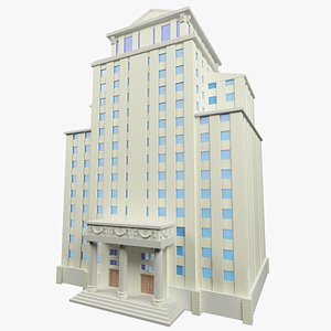 3d model background building