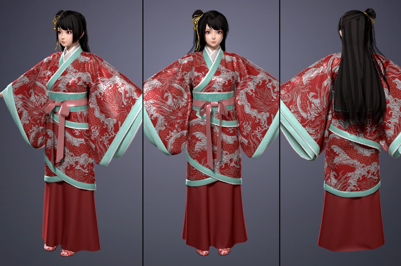 3D Ancient Chinese dress woman https://p.turbosquid.com/ts-thumb/Sv/WntfGd/RI/e0000/jpeg/1710245137/1920x1080/fit_q87/c1c7e15dbaaaf5c0bb7830e05247e79fff1ae514/e0000.jpg