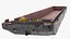 3D model Hopper Barge