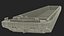 3D model Hopper Barge