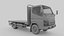 Mitsubishi Fuso Flachbett-LKW 3D-Modell