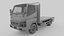 Mitsubishi Fuso Flachbett-LKW 3D-Modell