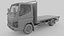 Mitsubishi Fuso Flachbett-LKW 3D-Modell
