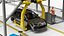 3D Porsche Body Conveyor and Worker model