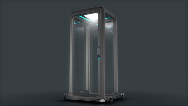 3D sci fi liquid container - TurboSquid 1382366