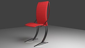 3D model The Bipod Chair Modernism and Class